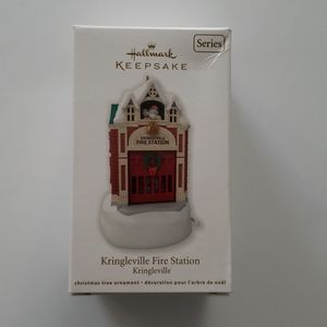 Hallmark Ornament, Kringleville Fire Station #3